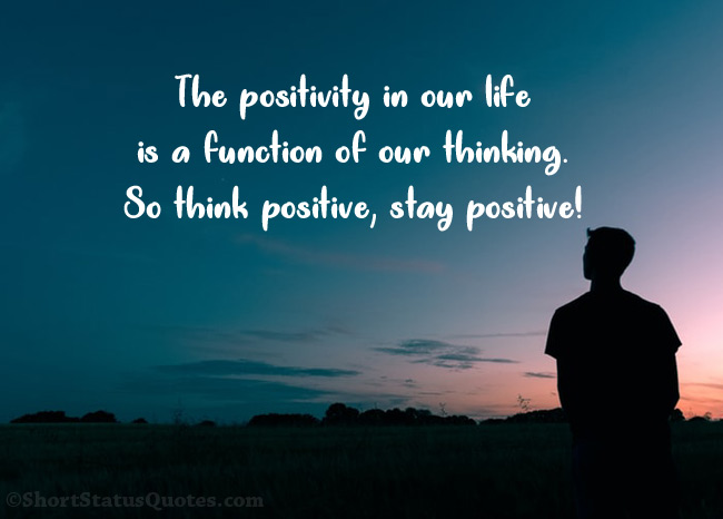 50+ Positive Attitude Statuses & Quotes