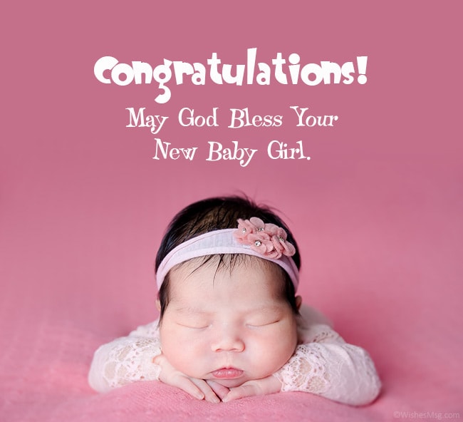 Congratulations Wishes For Baby Girl