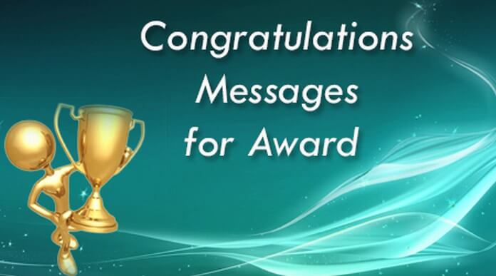 100+ Congratulations Messages Wishes for Award